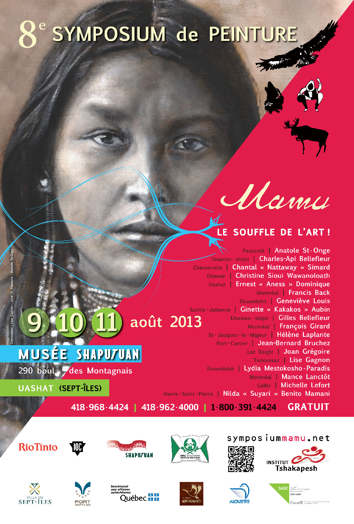 Affiche Symposium Mamu 2013 / Sept-Îles
